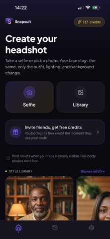 Snapsuit: AI Headshots screenshot