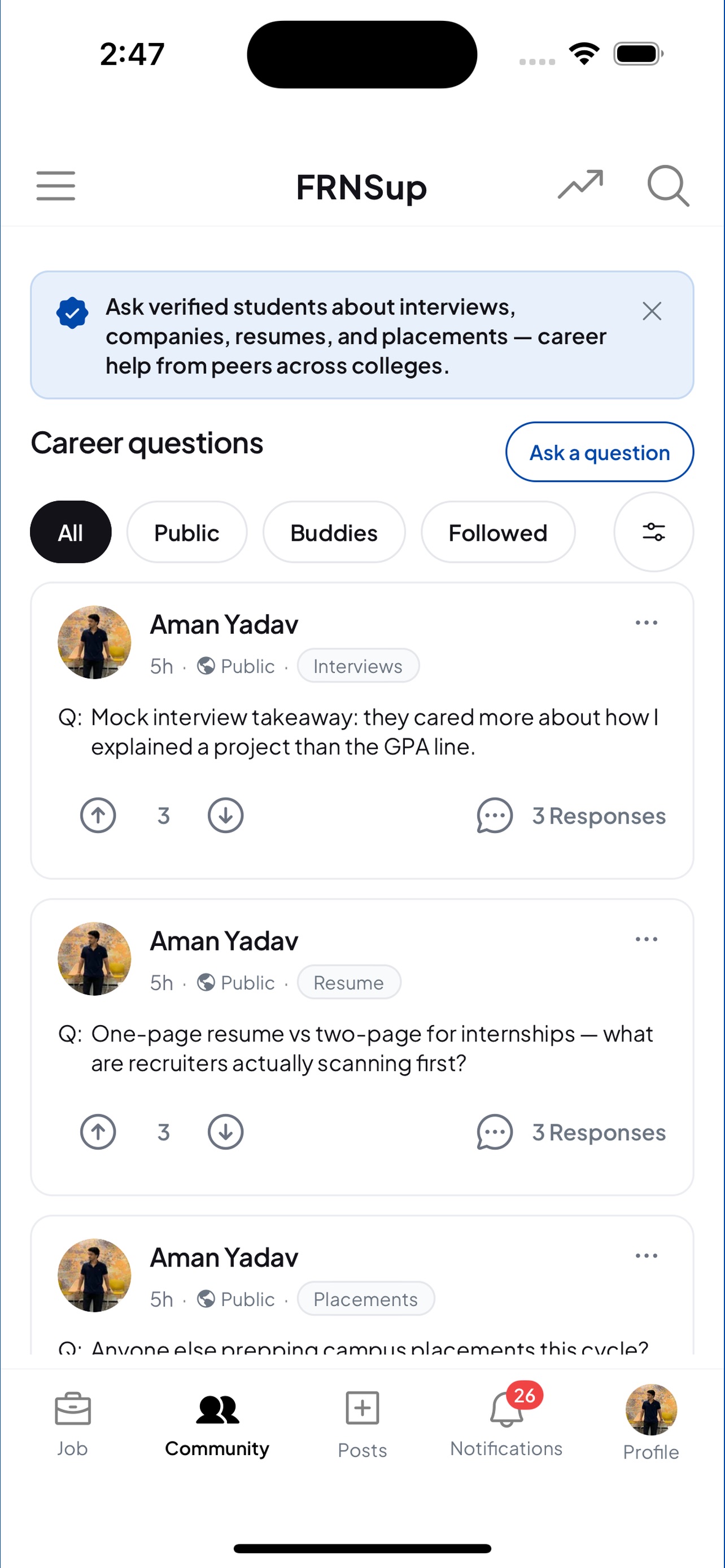 Screenshot 3 of FRNSup