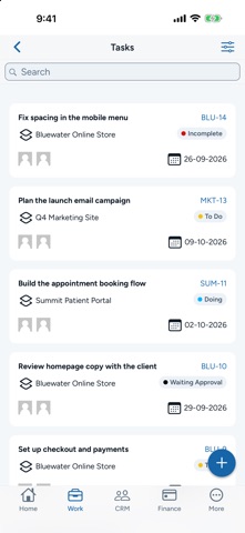 GaleCRM screenshot 2