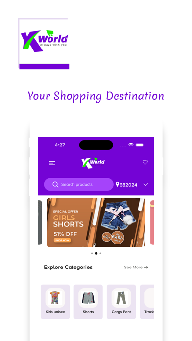 YK World Online Shopping Screenshot