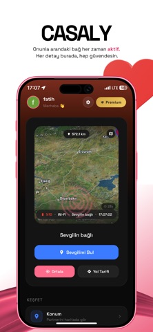 Casaly: Sevgilini Bul iPhone screenshot