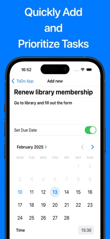 ToDo List - Focus & Organize screenshot