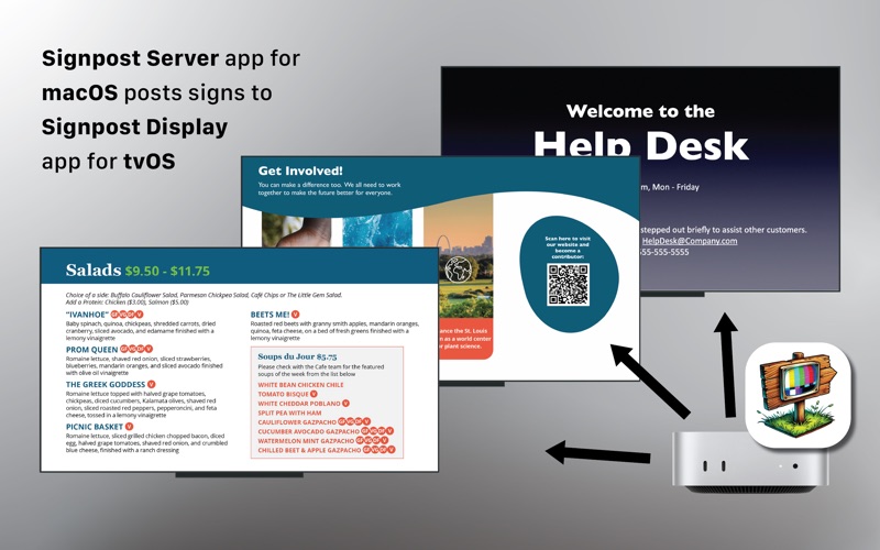 Signpost Server screenshot