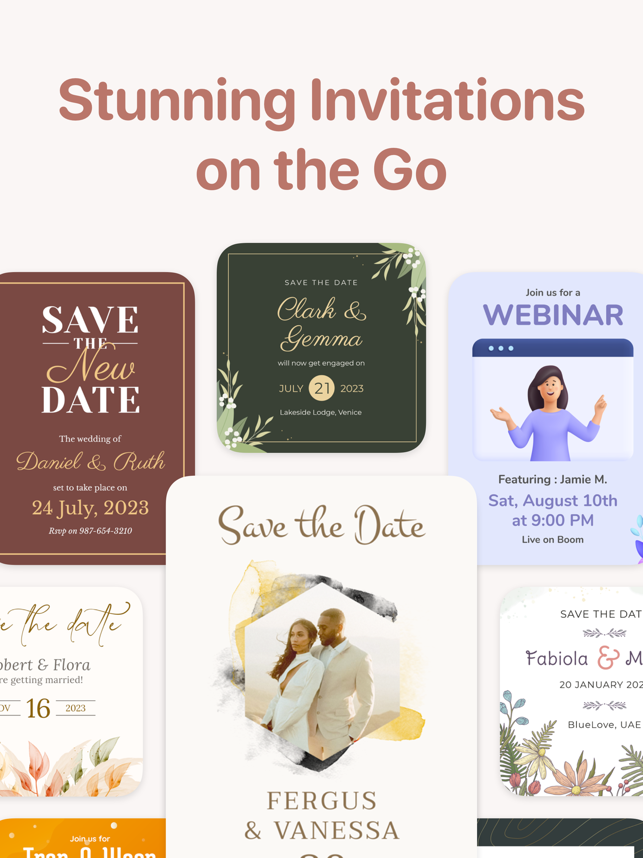 ‎Invitation Maker - Invyt Screenshot