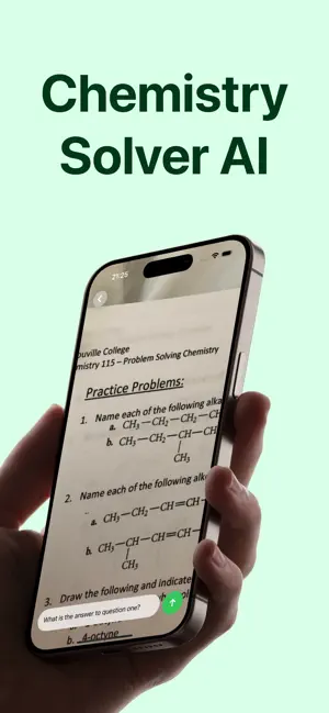 Chemistry Solver AI - Chemy screenshot 1