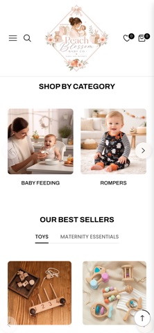 Peach Blossom Baby Co screenshot