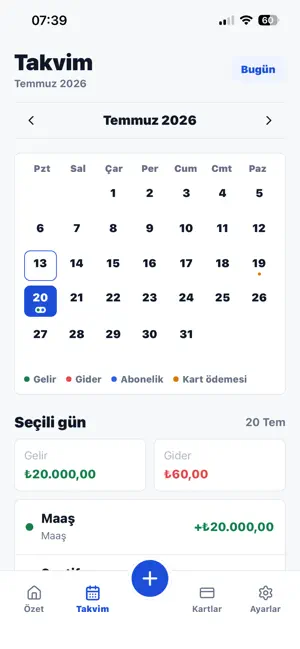 Gelir Gider: Personal Budget screenshot 2