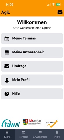 AgiL mobile screenshot