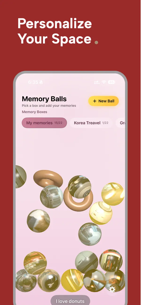 Screenshot #2 pour MemoryBalls Pro