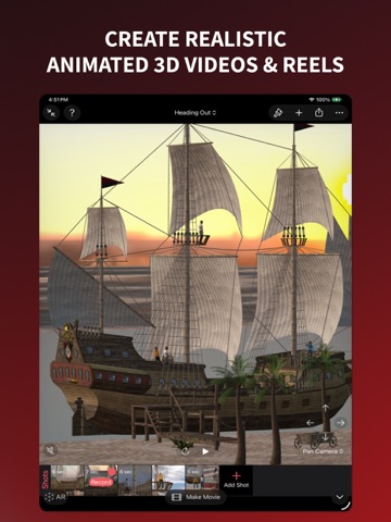 Pepper Movie Maker 3D ipad screenshot 2