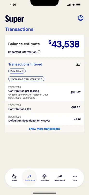 CBUS Super screenshot 5 of 6