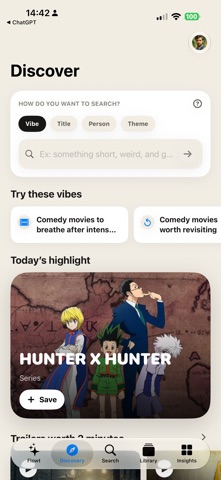 Flowt: TV & Movie Tracker Screenshot 4 of 5