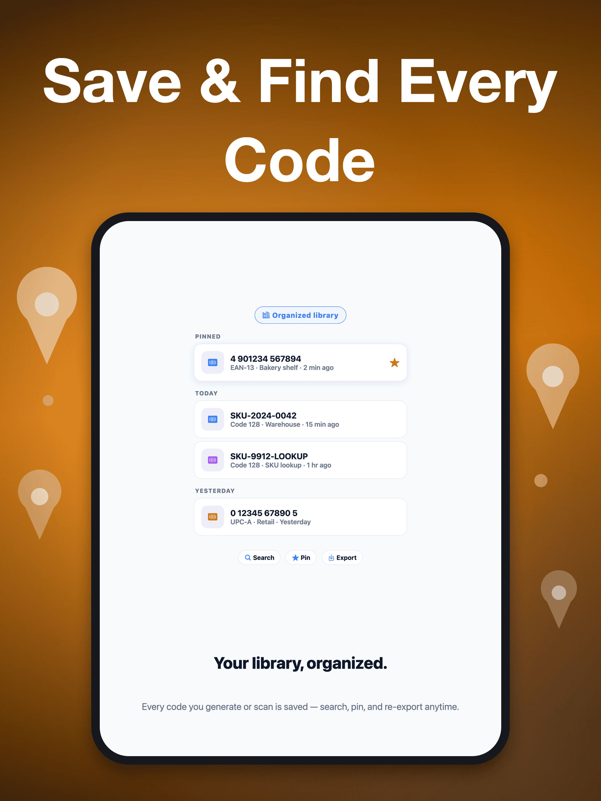 Barcode Generator・Scanner screenshot 8