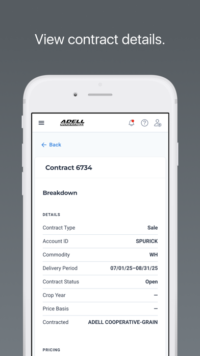 Adell Cooperative Screenshot