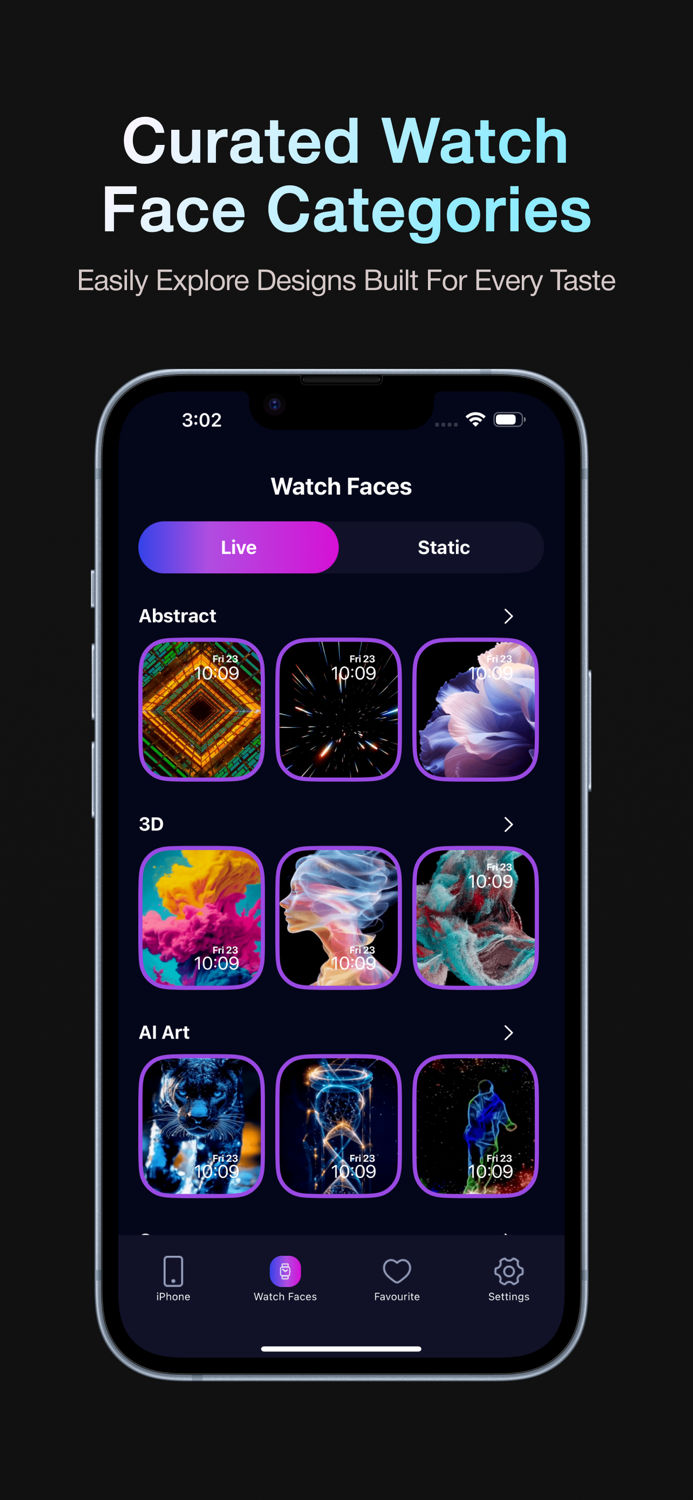 Nextface Watch Live wallpaper