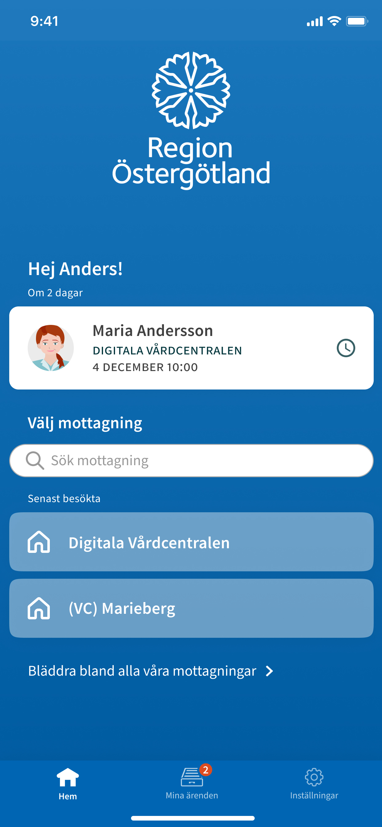 Din Vård Region Östergötland