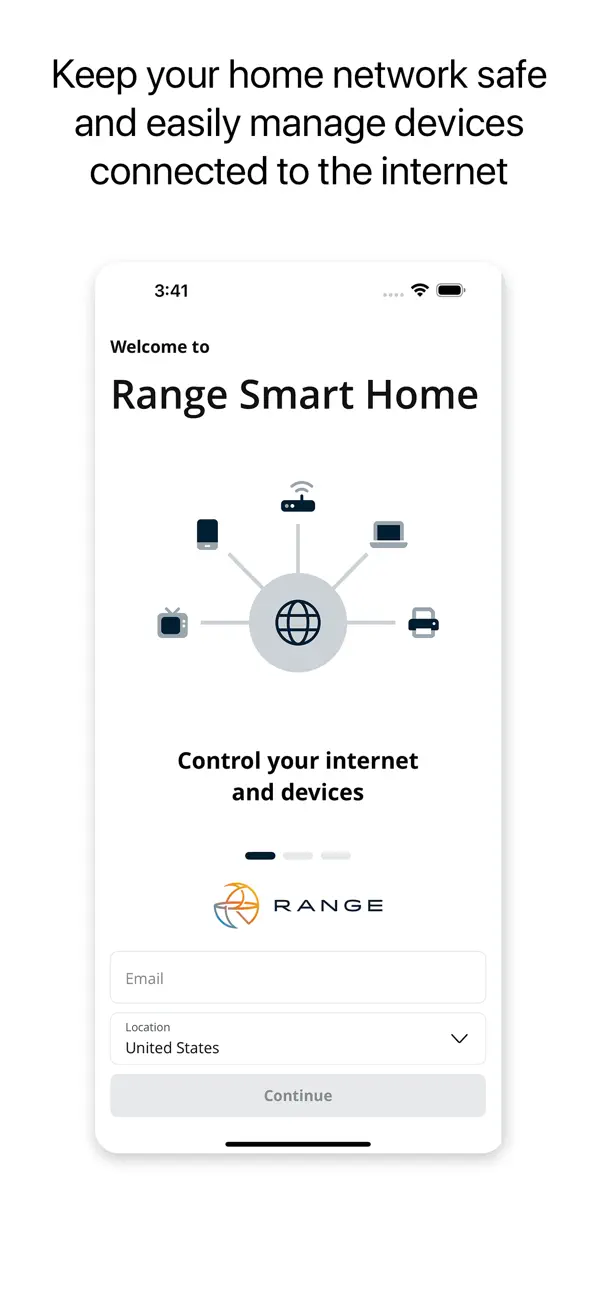 Screenshot #1 pour Range Smart Home