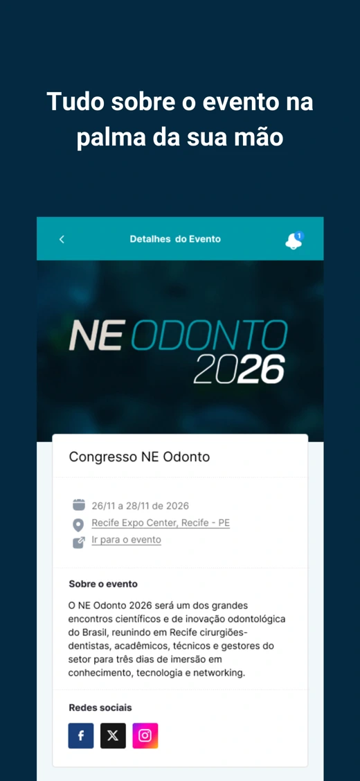 Congresso NE Odonto screenshot 3