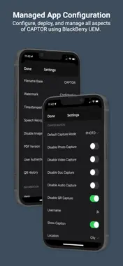 CAPTOR for BlackBerry screenshot 8