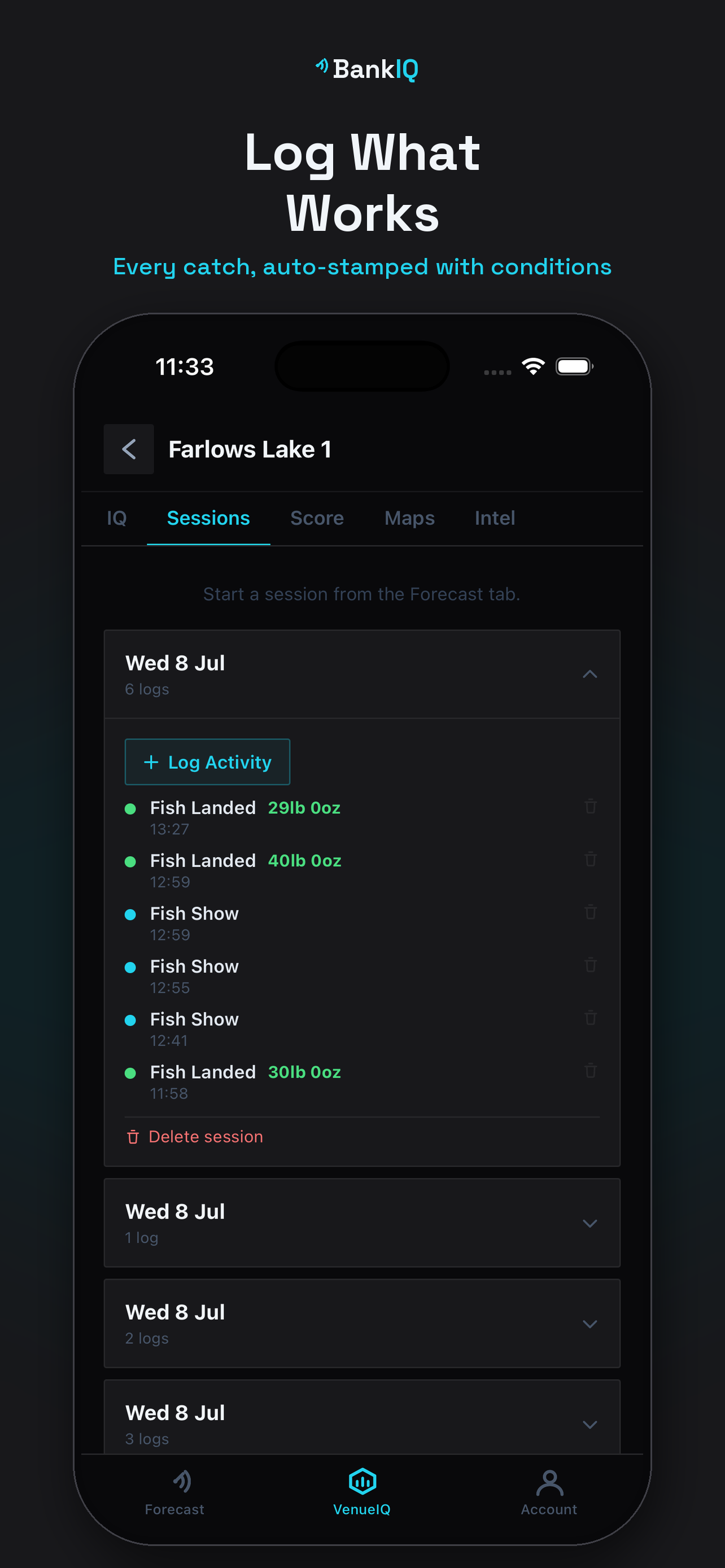 BankIQ: Carp Fishing Forecast screenshot 5