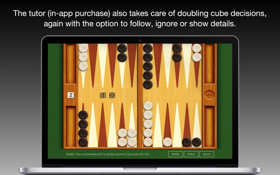 #7. True Backgammon HD (macOS) 게시자: CompuLab, Markus Gömmel