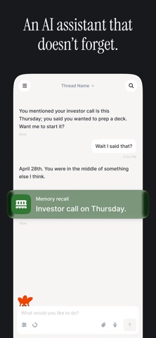 Vellum Assistant iPhone screenshot