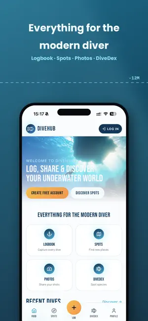 DiveHub screenshot 1