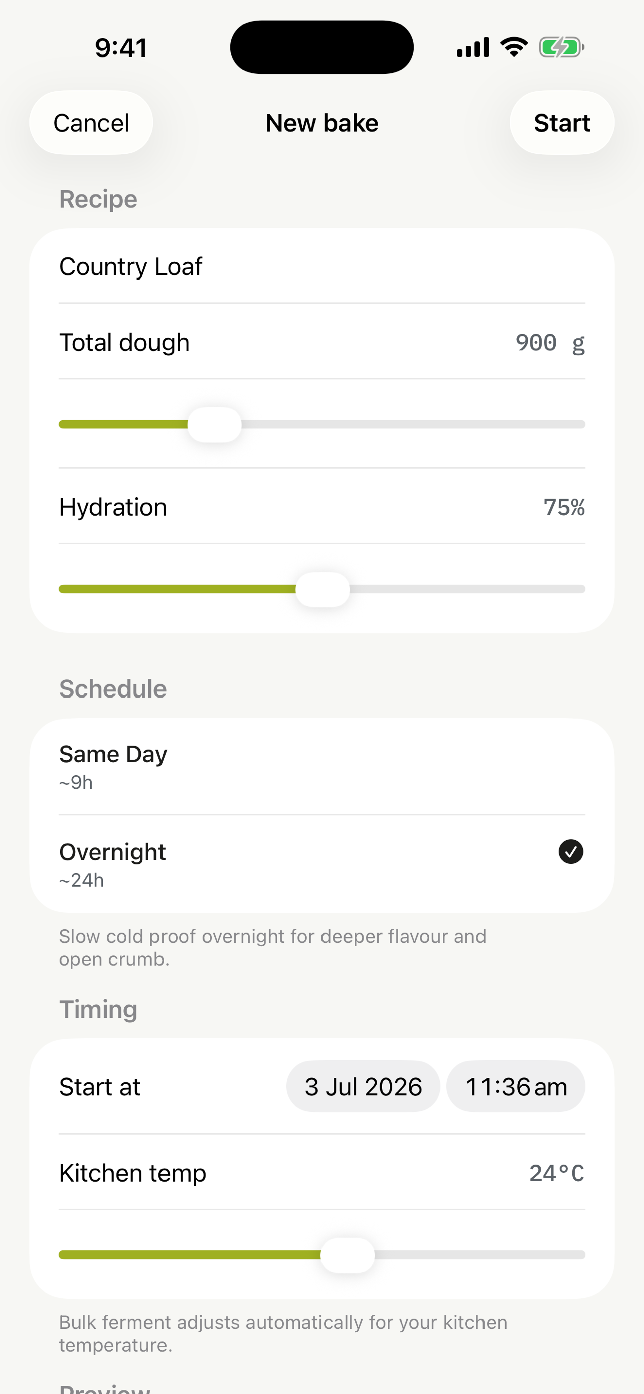Autolyse: Sourdough Tracker screenshot 7