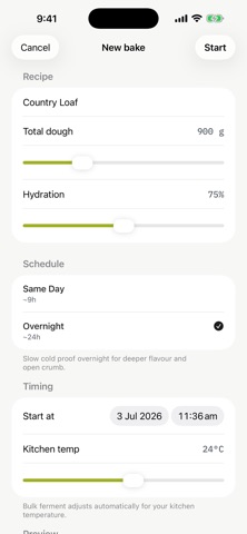 Autolyse: Sourdough Tracker Screenshot 7 of 9