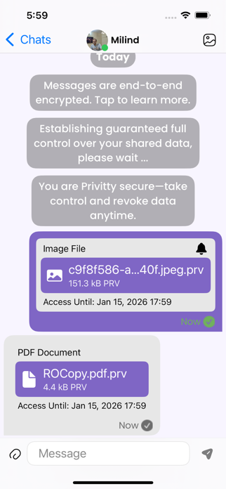 Privitty Chat Screenshot 6 of 7