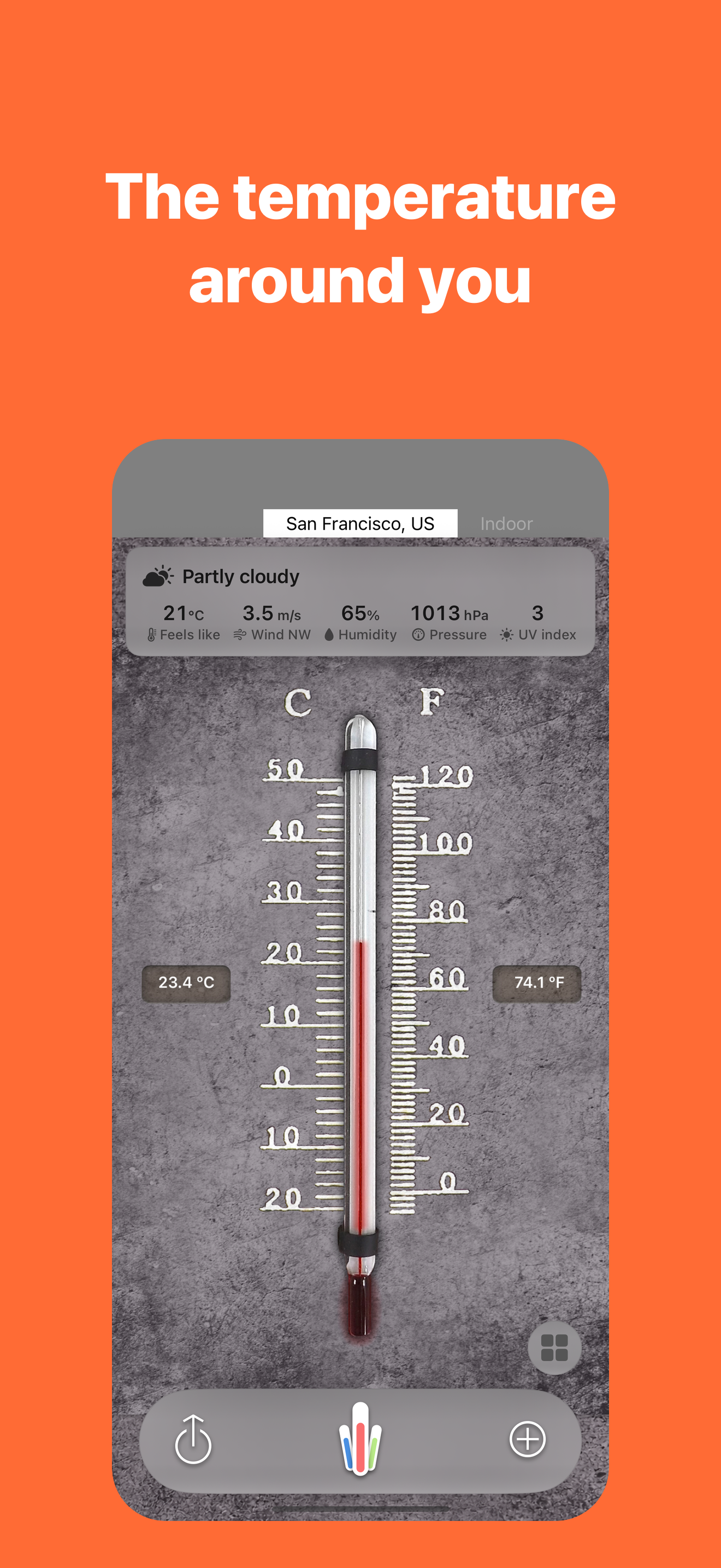 HD Thermometer ⊎