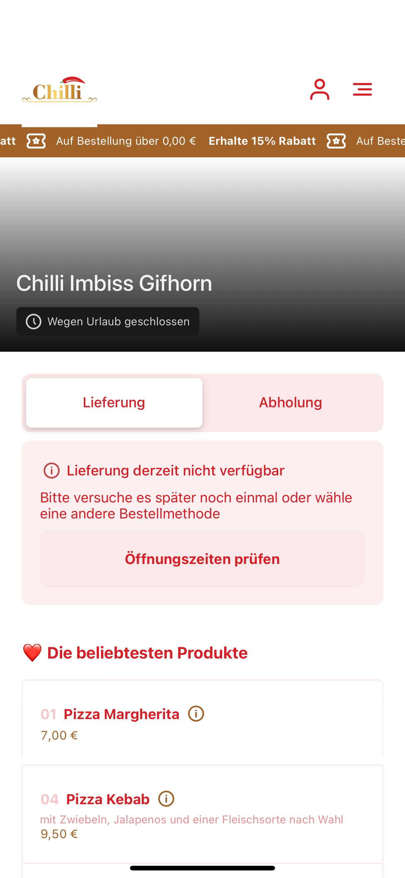 Chilli Imbiss Gifhorn screenshot 3