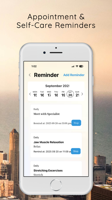 myTMJ iPhone screenshot 6 - Medical app