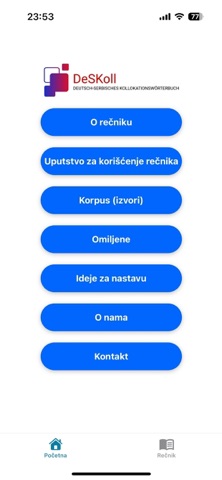 DeSKoll Dictionary screenshot