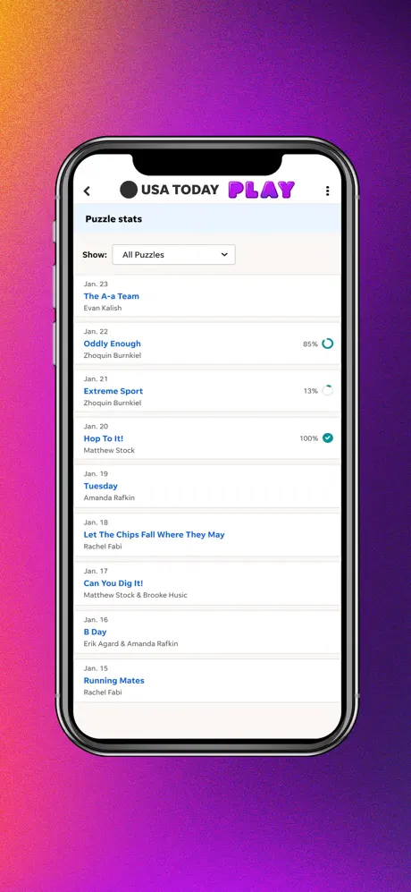 USA TODAY PLAY Crossword+ screenshot 4