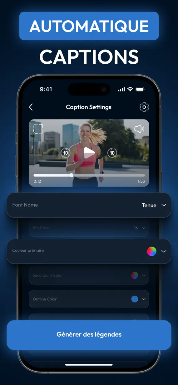 AI Video Caption Creator screenshot 1