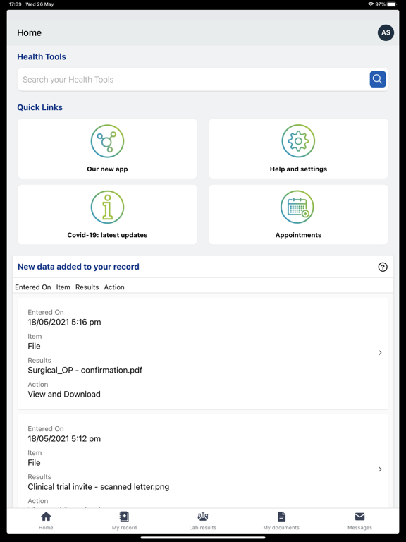 Screenshot #4 pour My medical record