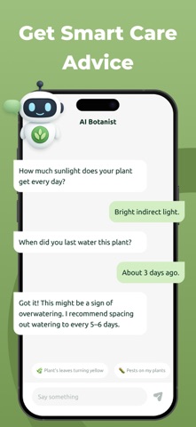 PlantyX: Plant Identification iPhone screenshot