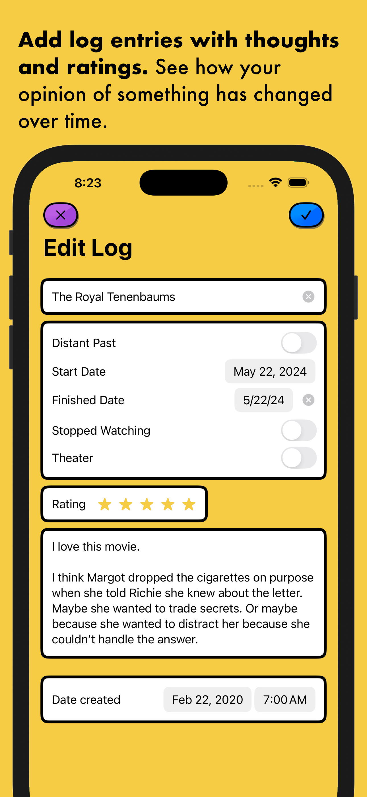 Loggline screenshot 3