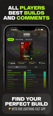 eFootBase: DB & Community iPhone screenshot