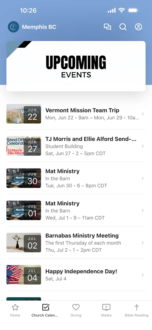 Screenshot #3 pour Memphis Baptist Church