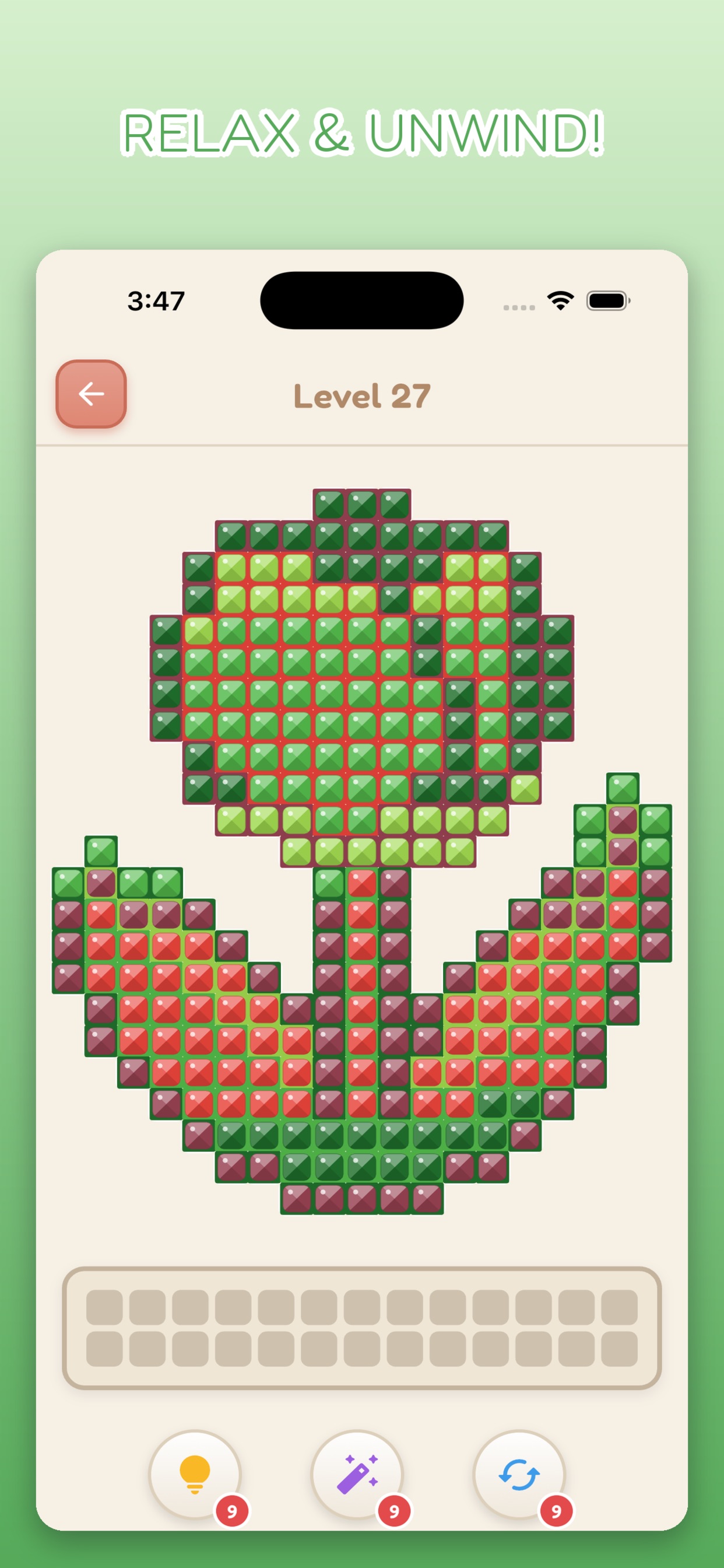 Screenshot 3 of Diamond Mosaic: Jewel Sort