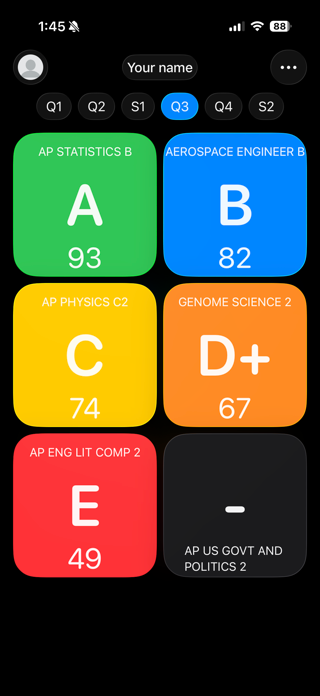 Seattle Gradebook Screenshot 1 of 5