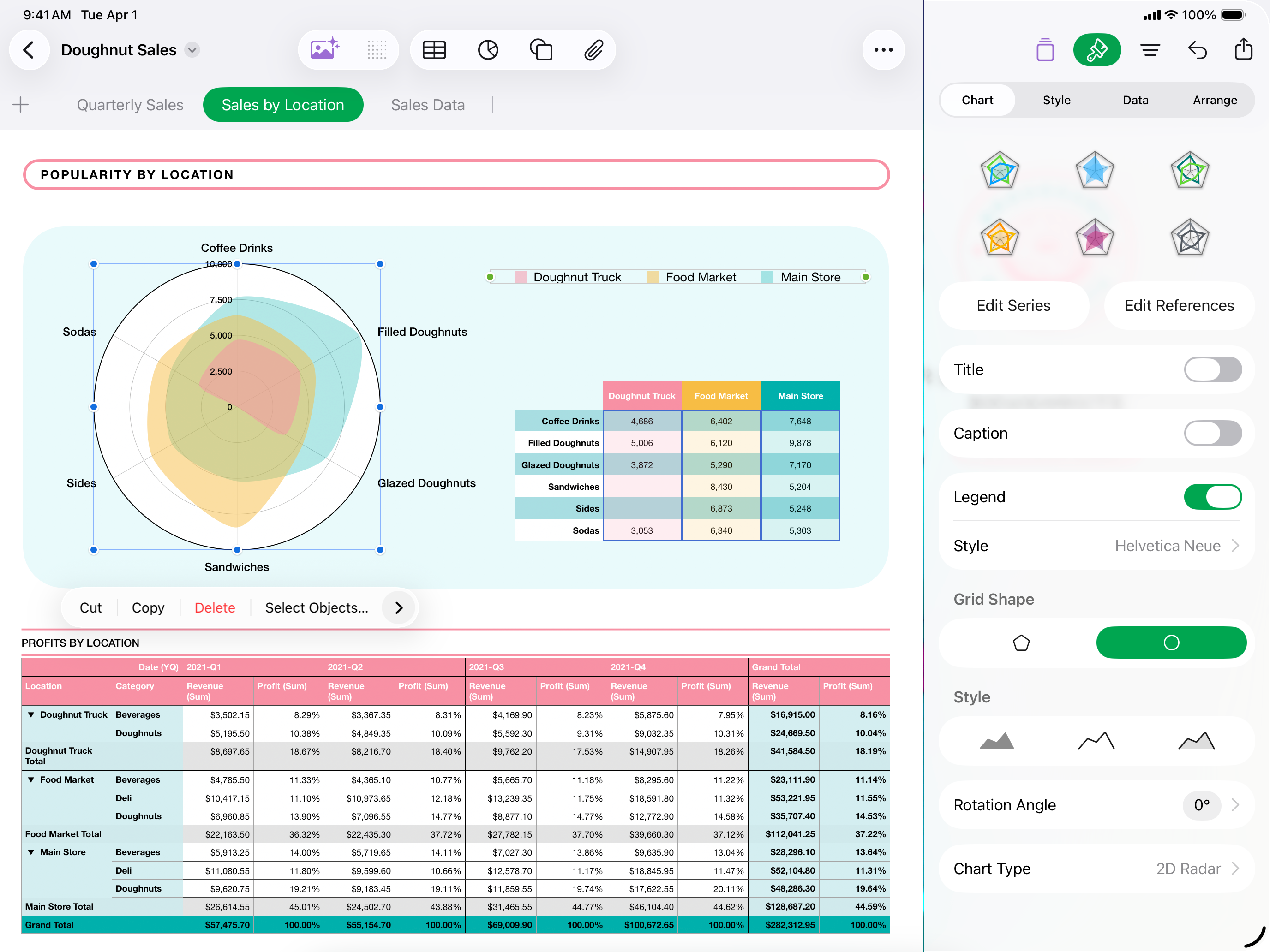 Numbers: Make Spreadsheets