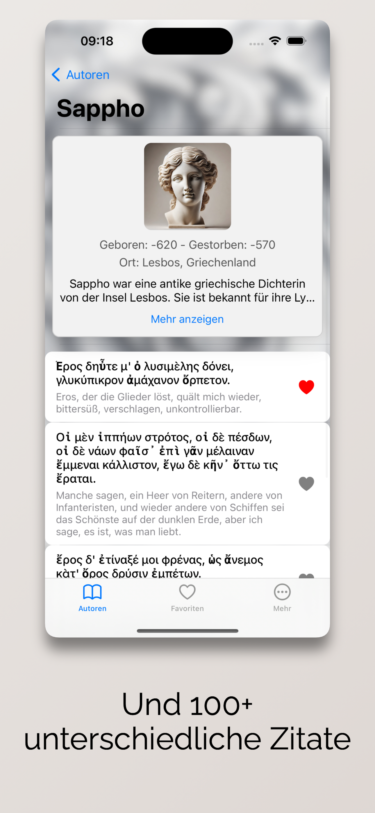 Griechische Zitate