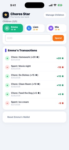 Chores Star: Kids Rewards screenshot