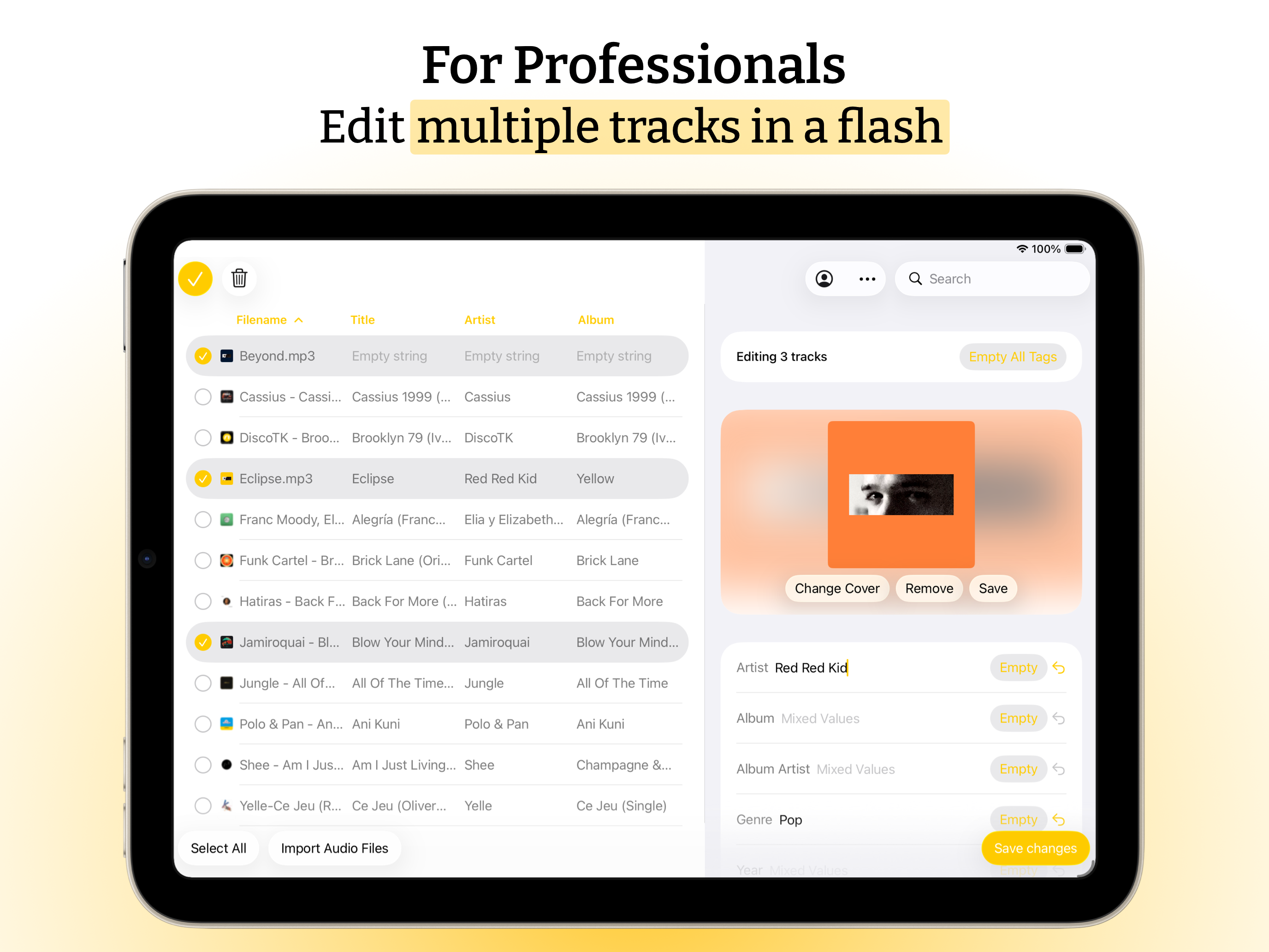 Audio Tag Editor - MP3 & ID3