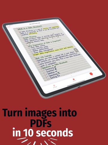 Image to Text – OCR Scan iPad screenshot