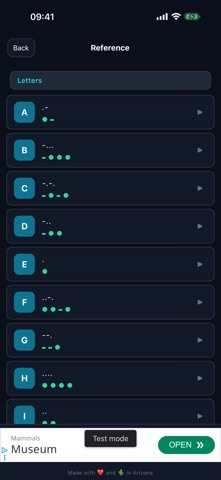 Learn Morse Code - CW Trainer Screenshot 9 of 10