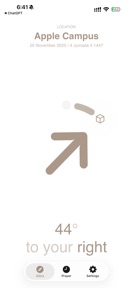 Ilhaam Qibla: Prayer Direction screenshot